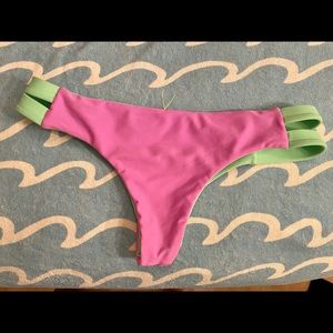 Moana Dancing Flamingos Reversible Swim Bottoms